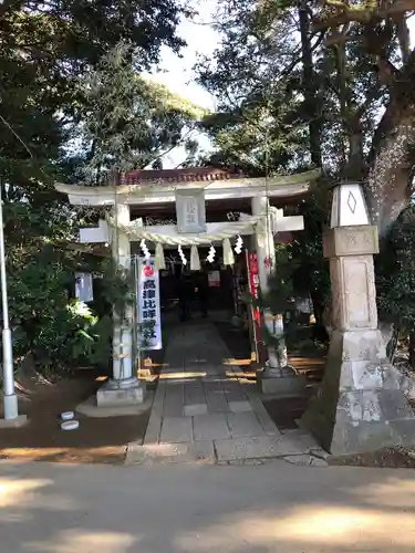 高津比咩神社の鳥居