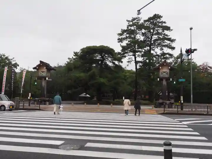 伊勢神宮外宮(豊受大神宮)の周辺
