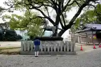 松原神社の像