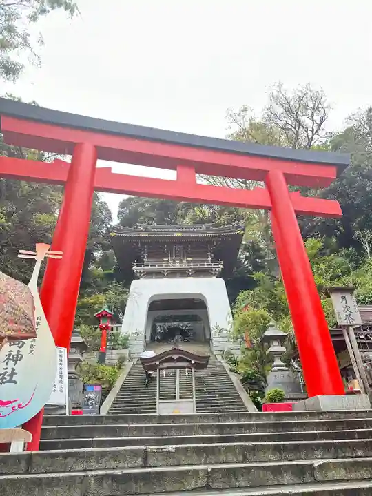 江島神社の鳥居
