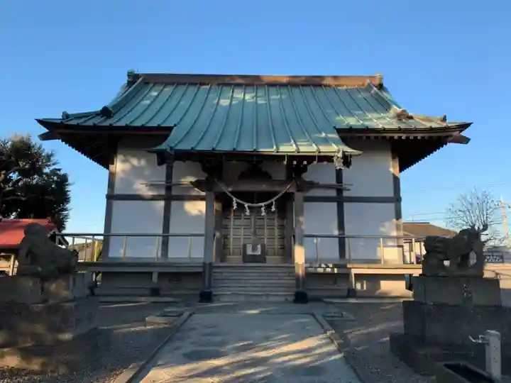 御靈神社の本殿・本堂