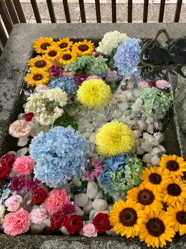 豊平神社の手水