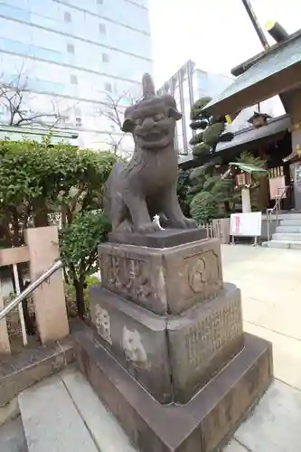 芝大神宮の狛犬