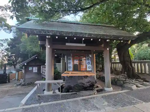 伊勢山皇大神宮の手水舎