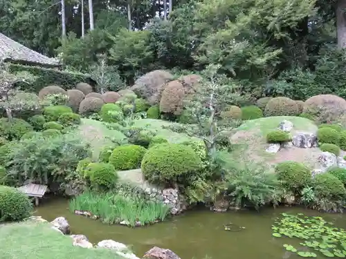 龍潭寺の庭園