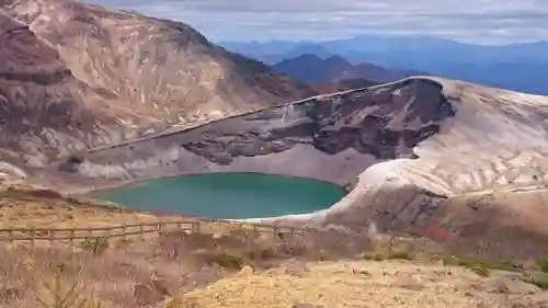 刈田嶺神社(奥宮)の自然