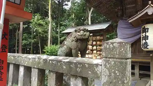 間々田八幡宮の狛犬