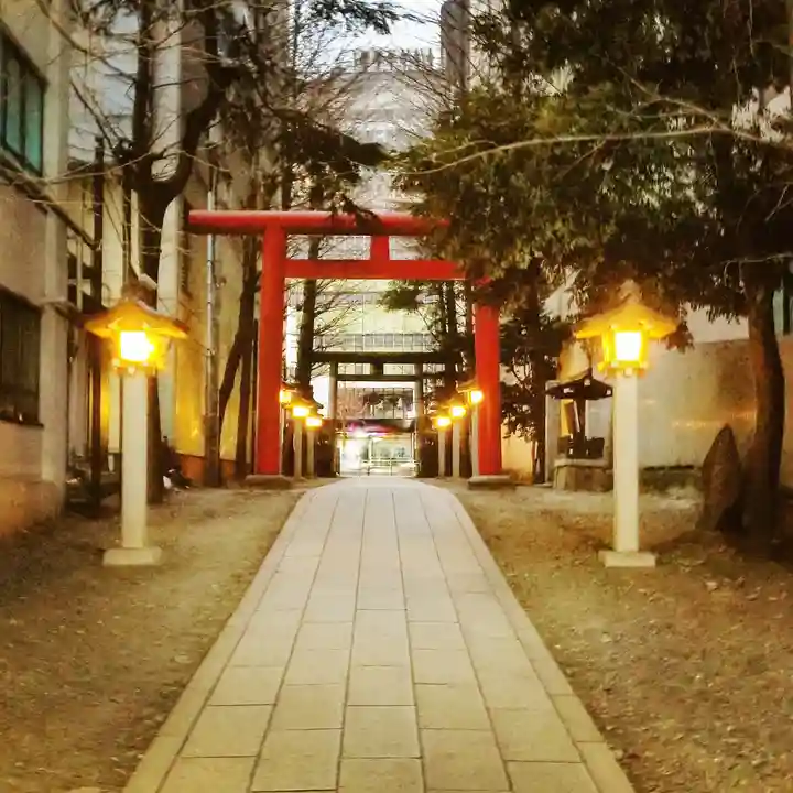 花園神社の鳥居