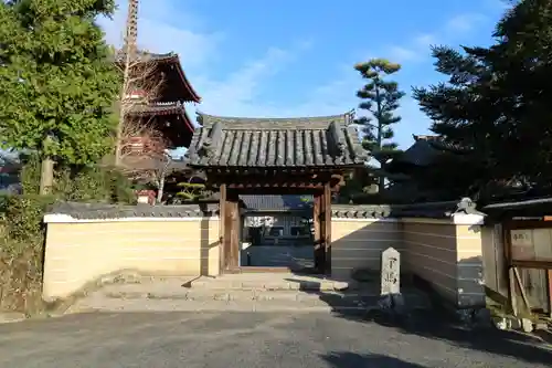 法輪寺の山門