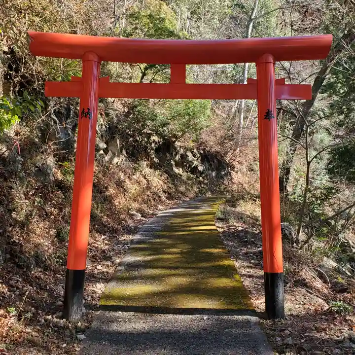 赤岩尾神社の鳥居