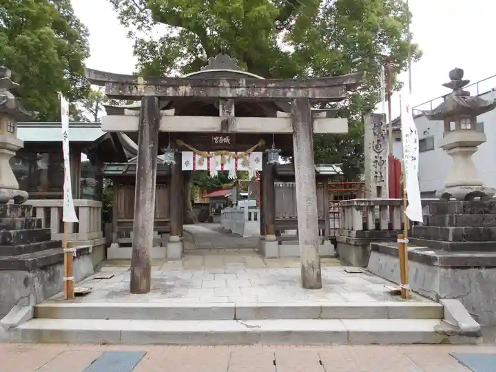 蟻通神社の鳥居
