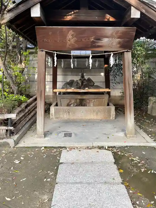 福島天満宮の手水舎