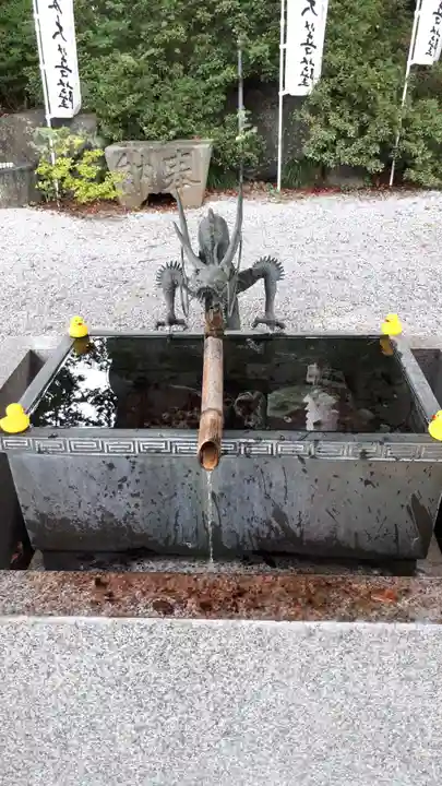 秩父今宮神社の手水舎