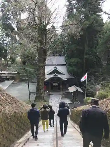 草部吉見神社の景色