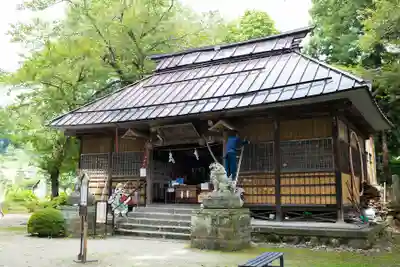 飯笠山神社の本殿・本堂
