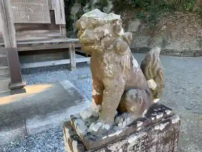熊野神社の狛犬