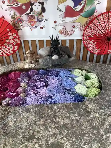 別小江神社の手水舎