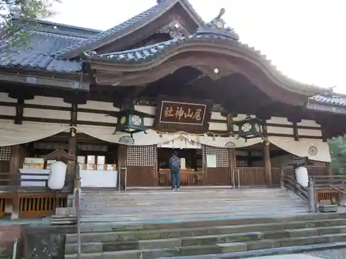 尾山神社の本殿・本堂