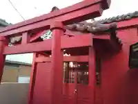 漁運稲荷神社の鳥居