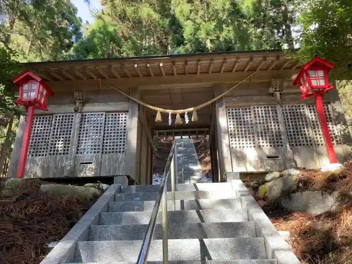 羽田神社の山門