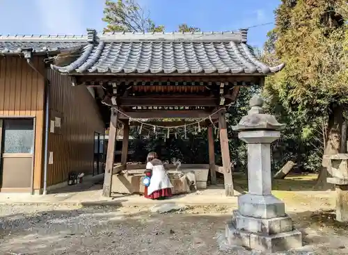 賀茂神社の手水