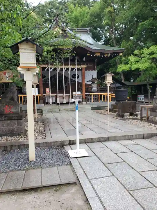 鎮守氷川神社の本殿・本堂