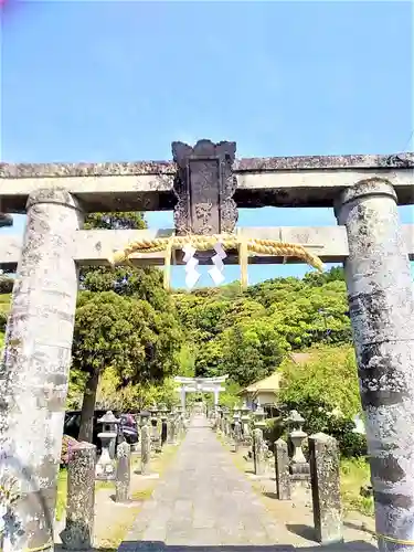 八天神社の鳥居