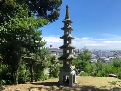 龍雲寺の塔