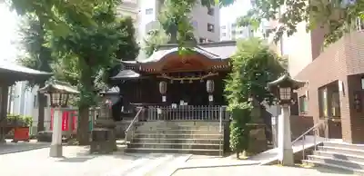 池尻稲荷神社の本殿・本堂
