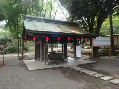 平塚八幡宮の手水舎