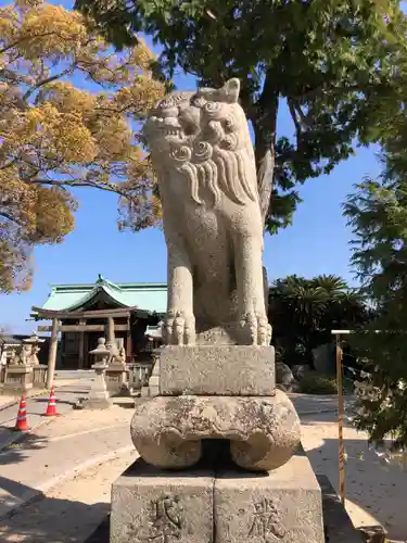 吹揚神社の狛犬