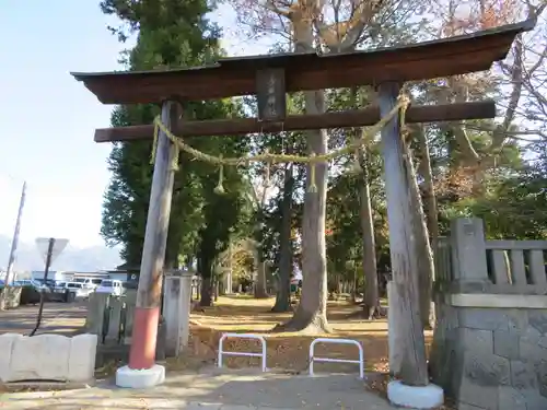 沙田神社の鳥居