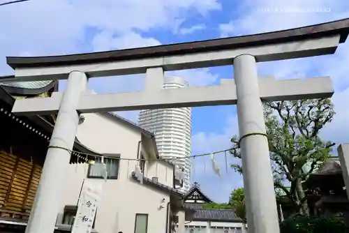 高木神社の鳥居
