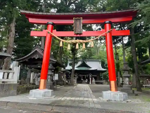 小室浅間神社の鳥居