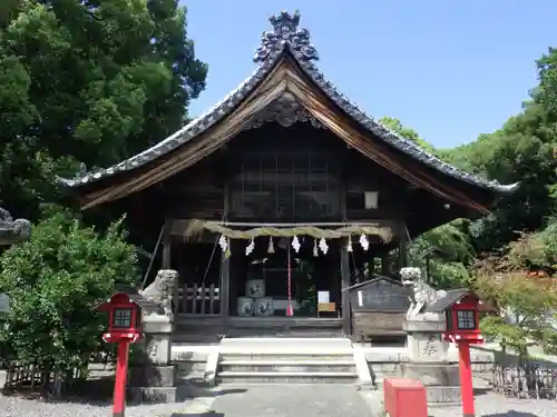 白山神社（木曽川町黒田）の本殿・本堂