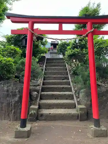 和田稲荷神社の鳥居