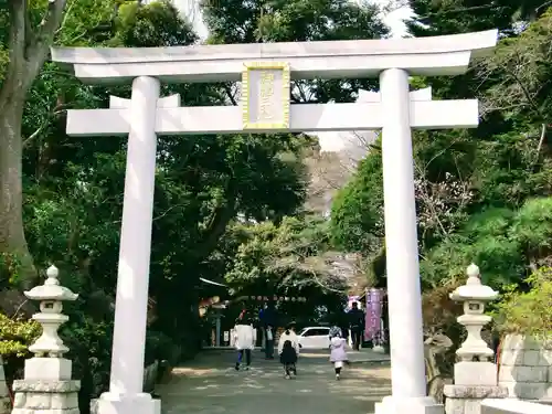 検見川神社の鳥居