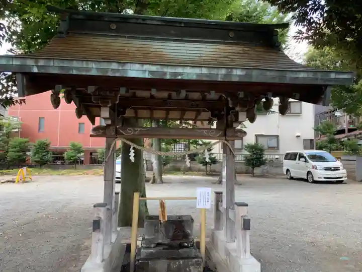 相模原氷川神社の手水舎