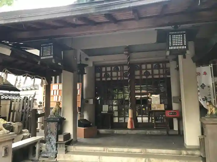 洲嵜神社の本殿・本堂