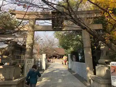 道明寺天満宮の鳥居
