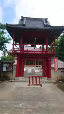 西慶寺(新田触不動尊)の山門・神門