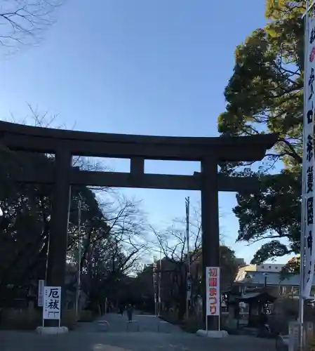 愛知縣護國神社の鳥居