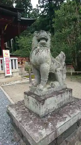 志波彦神社・鹽竈神社の狛犬