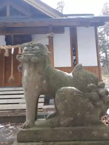 立木八幡神社の狛犬