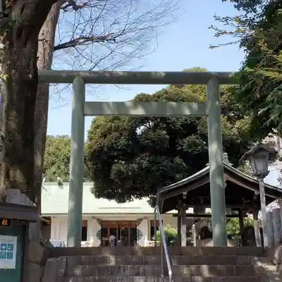 深澤神社の鳥居