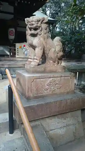 敏馬神社の狛犬