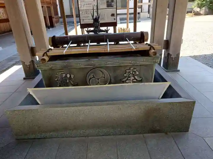 宇都宮二荒山神社の手水舎