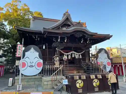 溝口神社の本殿・本堂