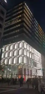 三囲神社銀座摂社の周辺