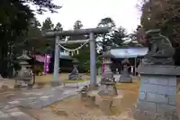 三春大神宮の鳥居